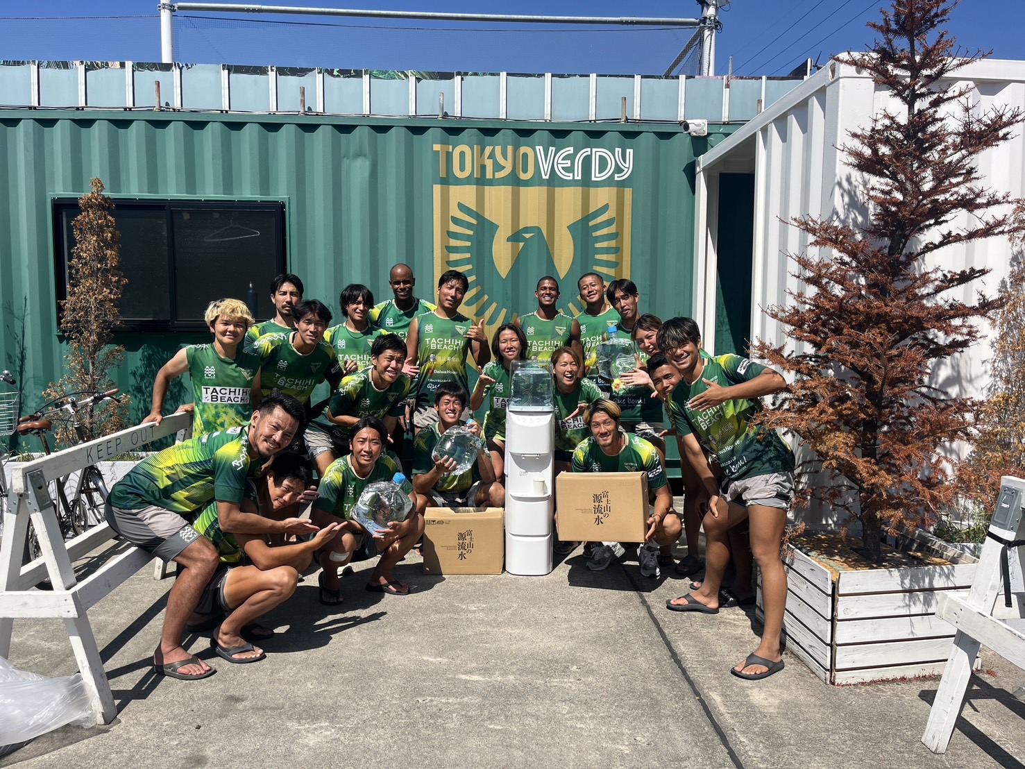 東京ヴェルディBS 集合写真