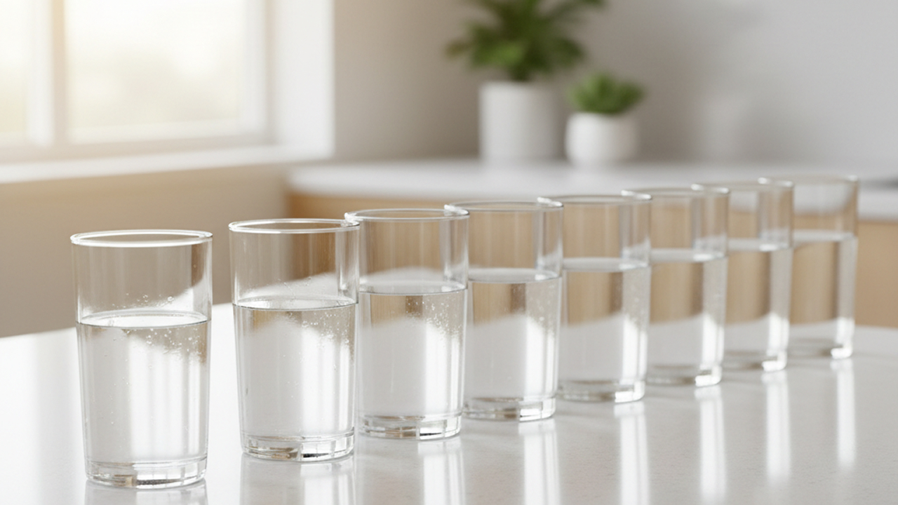 1日の水の量イメージ